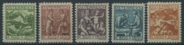 ÖSTERREICH 1918-1938 442-46 **, 1924, Jugend Und TBC-Fürsorge, Postfrischer Prachtsatz, Mi. 90.- - Other & Unclassified