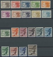 ÖSTERREICH 1918-1938 468-87 *, 1925, Flugpost, Falzrest, Prachtsatz - Sonstige & Ohne Zuordnung