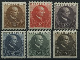 ÖSTERREICH 512-17 *, 1930, Lungenheilstädten, Falzrest, Prachtsatz - Andere & Zonder Classificatie