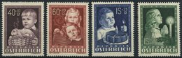 ÖSTERREICH 929-32 **, 1949, Glückliche Kindheit, Prachtsatz, Fotobefund Babor, Mi. 80.- - Otros & Sin Clasificación