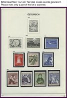 SAMMLUNGEN **, Komplette Postfrische Sammlung Österreich Von 1961-83, Prachterhaltung, Mi. 390.- - Collections