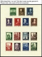 SAMMLUNGEN O, Kleine Gestempelte Sammlung Österreich Von 1945-73, Ab 1959 Recht Komplett, Meist Prachterhaltung - Colecciones