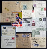 LOTS 1908-1938, Partie Von 56 Belegen, Fundgrube! - Sammlungen