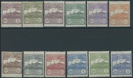 SAN MARINO 109-20 **, 1925, Monte Titano, Postfrischer Prachtsatz, Mi. 130.- - Otros & Sin Clasificación