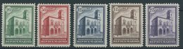 SAN MARINO 175-79 **, 1932, Neues Postgebäude, Prachtsatz, Mi. 1300.- - Otros & Sin Clasificación