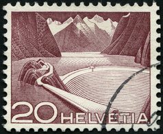 SCHWEIZ BUNDESPOST 533I O, 1949, 20 C. Grimsel-Stausee, Type I, Pracht, Mi. 85.- - Andere & Zonder Classificatie