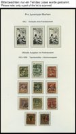 SAMMLUNGEN O, 1913-1977, Gestempelte Sammlung Pro Juventute Auf Biella Seiten, Bis Auf Die Blocks Komplett, Fast Nur Pra - Sammlungen