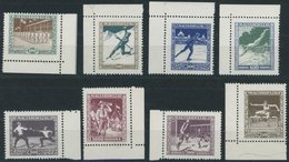 UNGARN 403-10 **, 1925, Sport, Postfrischer Prachtsatz, Mi. 75.- - Other & Unclassified