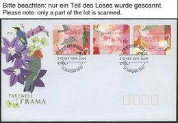 WESTAUSTRALIEN 63/4 S1 BRIEF, 2003, Fauna Und Flora, Tastensätze Zu 0.50/1.00/1.45, 5 FDC`s Komplett (PLZ 2000-5000), Pr - Used Stamps