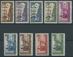 FRANZÖSISCH-ÄQUATORIAL-AF 102-110 **, 1940, AFRIQUE FRANCAISE LIBRE, Postfrischer Prachtsatz - Altri & Non Classificati