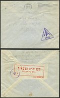 ISRAEL 1967, Dreieckiger Feldpoststempel 2648 Und Handschriftlicher Vermerk Aktiver Dienst Sowie Poststempel Von Haifa A - Sonstige & Ohne Zuordnung