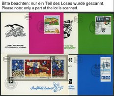 ISRAEL - SAMMLUNGEN, LOTS MK BRIEF, 1990, Kompletter Jahrgang Auf Maximumkarten, Pracht, Markenwert: Mi. 83.- - Collezioni & Lotti