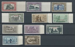 ITALIENISCH-ERITREA 141-44,189-95 **, 1929/31, Nationalmiliz Und Heiliger Antonius Von Lissabon, Postfrisch, 2 Prachtsät - Erythrée