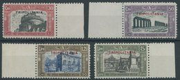 ITALIENISCH-TRIPOLITANIEN 76-79 **, 1929, Nationalmiliz, Postfrischer Prachtsatz - Tripolitania