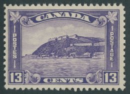 KANADA 168 **, 1932, 13 C. Zitadelle, Postfrisch, Pracht - Canadá