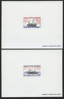NEUKALEDONIEN 731/2EP (*), 1984, Schiffe, Je Auf Epreuves De Luxe, Pracht - Other & Unclassified