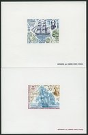 NEUKALEDONIEN 819,914P (*), 1988/91, 36, 200 F. Schiffe, Je Als Epreuves De Luxe, Pracht - Autres & Non Classés