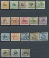 RUANDA-URUNDI 1-18 **, 1924, Freimarken, Postfrischer Prachtsatz - Unused Stamps