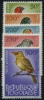 TOGO 402-06 **, 1964, 50 - 500 Fr. Flugpost, Prachtsatz, Mi. 120.- - Togo (1960-...)