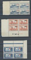 TUNESIEN 146-50,158-60 VB **, 1927/8, Komplett In Postfrischen Viererblocks, Ohne Mi.Nr. 149, Fast Nur Pracht - Tunesië (1956-...)