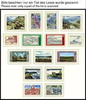 EUROPA UNION **, 1977, Landschaften, Kompletter Jahrgang, Mit Allen Kleinbogen, Pracht, Mi. 198.80 - Verzamelingen