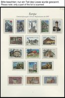 EUROPA UNION O, 1978, Baudenkmäler, Kompletter Jahrgang, Pracht, Mi. 99.50 - Collections