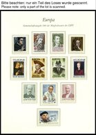 EUROPA UNION **, 1980/1, Persönlichkeiten Und Folklore, 2 Komplette Jahrgänge, Pracht, Mi. 187.10 - Sammlungen