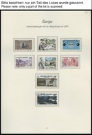 EUROPA UNION O, 1983, Werke Des Menschlichen Geistes, Kompletter Jahrgang, Pracht, Mi. 112.50 - Collections