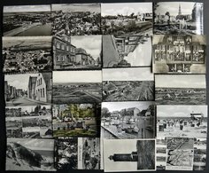 DEUTSCHLAND ETC. EIDERSTEDT, 30 Verschiedene Ungebrauchte Schwarz/weiß Ansichtskarten Aus Den 50iger Jahren - Autres & Non Classés
