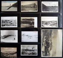 DEUTSCHLAND ETC. SYLT - Hörnum, Sammlung Von 62 Verschiedenen Ansichtskarten Im Briefalbum, Dabei Ein Foto Hapag-Landung - Andere & Zonder Classificatie