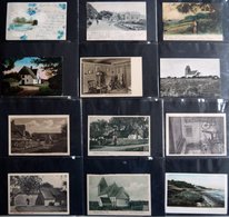 DEUTSCHLAND ETC. SYLT - Keitum, Sammlung Von 51 Verschiedenen Ansichtskarten Im Briefalbum, Dabei 5 Farbige Sowie Eine G - Other & Unclassified