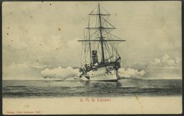 ALTE POSTKARTEN - SCHIFFE KAISERL. MARINE BIS 1918 S.M.S. Condor, Eine Karte, Erwas Stockig - Oorlog