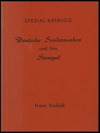 PHIL. LITERATUR Deutsche Sondermarken Und Ihre Stempel - Spezial Katalog, 1961, Franz Drabick, 64 Seiten, Mit Bewertunge - Filatelie En Postgeschiedenis