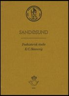 PHIL. LITERATUR Sandøsund - Posthistorisk Studie, 1972, E.C. Hannevig, 20 Seiten, Auf Norwegisch - Filatelia E Storia Postale