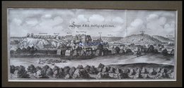 STIEGE, Gesamtansicht, Kupferstich Von Merian Um 1645 - Litografia