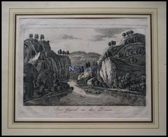 Gegend An Der Donau, Kupferstich Um 1700 - Lithographies