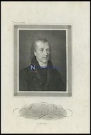 Schuderoff, Stahlstich Von B.I. Um 1840 - Lithographies