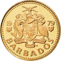 Monnaie, Barbados, Cent, 1979, Franklin Mint, FDC, Bronze, KM:10 - Barbados