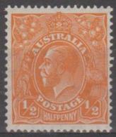 AUSTRALIA - 1932 ½d King George V. C Of A Watermark. Scott 113. MNH ** - Ongebruikt