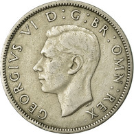 Monnaie, Grande-Bretagne, George VI, Florin, Two Shillings, 1951, TTB - J. 1 Florin / 2 Shillings