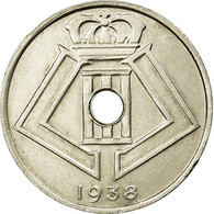 Monnaie, Belgique, 25 Centimes, 1938, TTB, Nickel-brass, KM:115.1 - 25 Cent