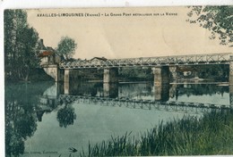 86 - Availles Limouzine :  Le Grand Pont Métallique - Availles Limouzine