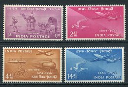 1954- INDIA- STAMPS CENTENARY-TRANSPORTS-M.N.H. -LUXE ! - Ungebraucht