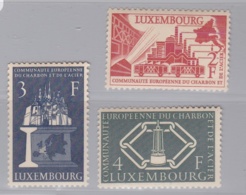 LUXEMBOURG :  511 à 513 Neuf XX  Cote 75 € - 1948-58 Charlotte Left-hand Side