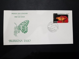 Burkina Faso  Papillon Ouagadougou  N° PA 273   //  Premier Jour FDC   // 1984 - Burkina Faso (1984-...)