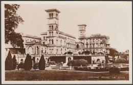 Osborne House, East Cowes, Isle Of Wight, C.1920s - Dean RP Postcard - Cowes