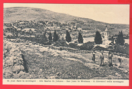 CPA-   Près JERUSALEM - Ann.1910 - SAINT-JEAN Dans La Montagne* Animation -  ** 2 SCANS*_Ref.033 * - Palestina