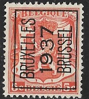 Brussel 1937  Typo Nr. 324A - Typografisch 1936-51 (Klein Staatswapen)