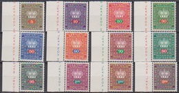 Lichtenstein 1968 Dienstmarken MiNr.45 - 56 ** Postfr. ( 8135) Günstige Versandkosten - Official