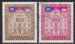 Lichtenstein 1976 Dienstmarken MiNr.57 - 58 O Gest. ( 8150) Günstige Versandkosten - Official